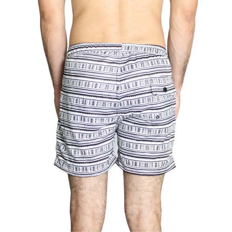 Pantaloneta de baño estampado bibicletas