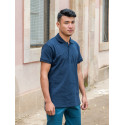 Polo slim en algodón