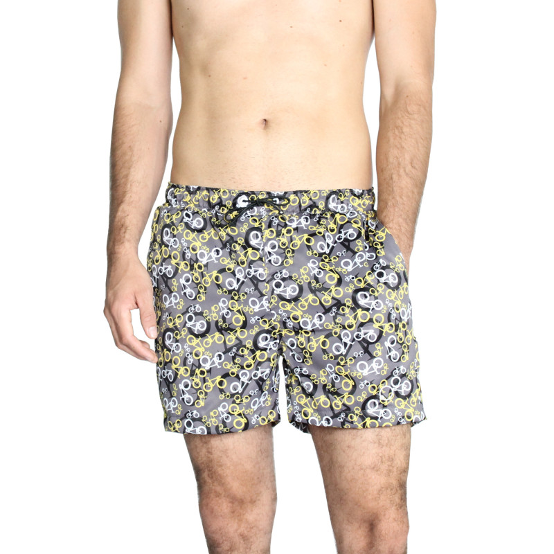 Pantaloneta de baño estampado bibicletas Pantaloneta de baño estampado bibicletas