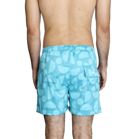 Bañador corto estampado