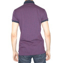 Polo slim motivo de puntos