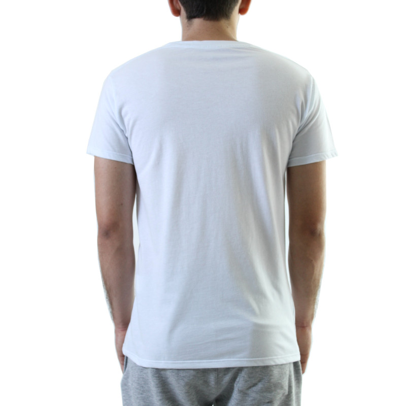 Camiseta slim algodón peinado