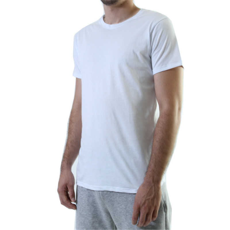 Camiseta slim algodón peinado