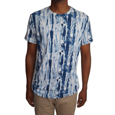 Camiseta slim estampado total