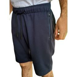 Shorts deportivos en algodón perchado