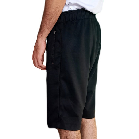 Shorts deportivos en algodón perchado
