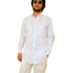 Guayabera en algodón