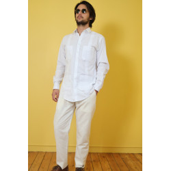 Guayabera en algodón