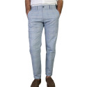 Pantalón veraniego slim a cuadros