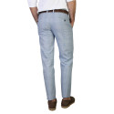 Pantalón veraniego slim a cuadros
