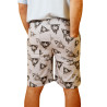 Shorts amplios con estampado